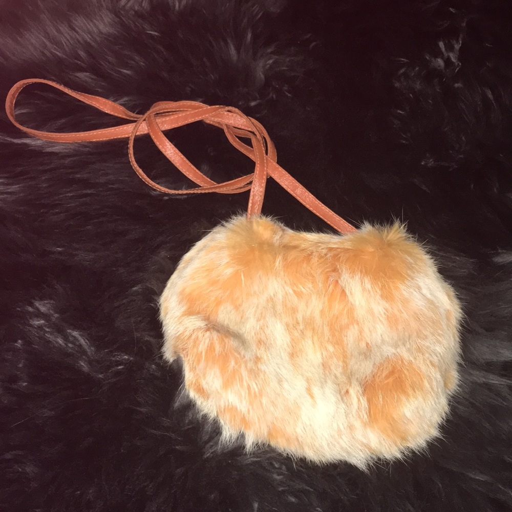 Rabbit Fur Clutch